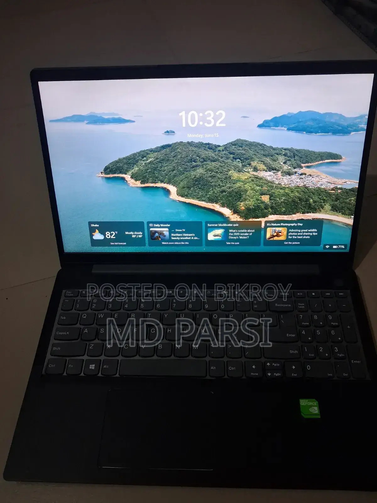 Laptop Lenovo Ideapad 3 8GB Intel Core I5 SSD 256GB