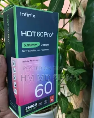 New Infinix Hot 60 Pro+ 256 GB Bronze
