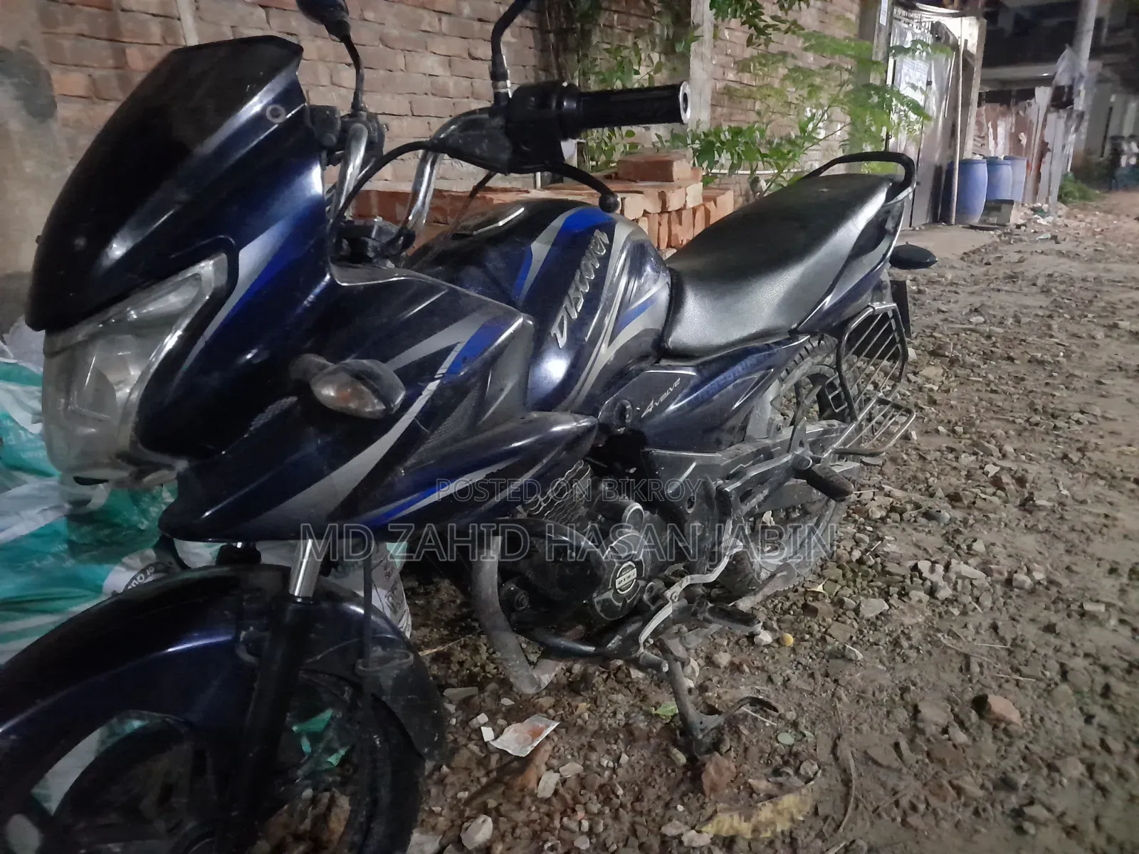 Bajaj Discover 150F 2016 Blue