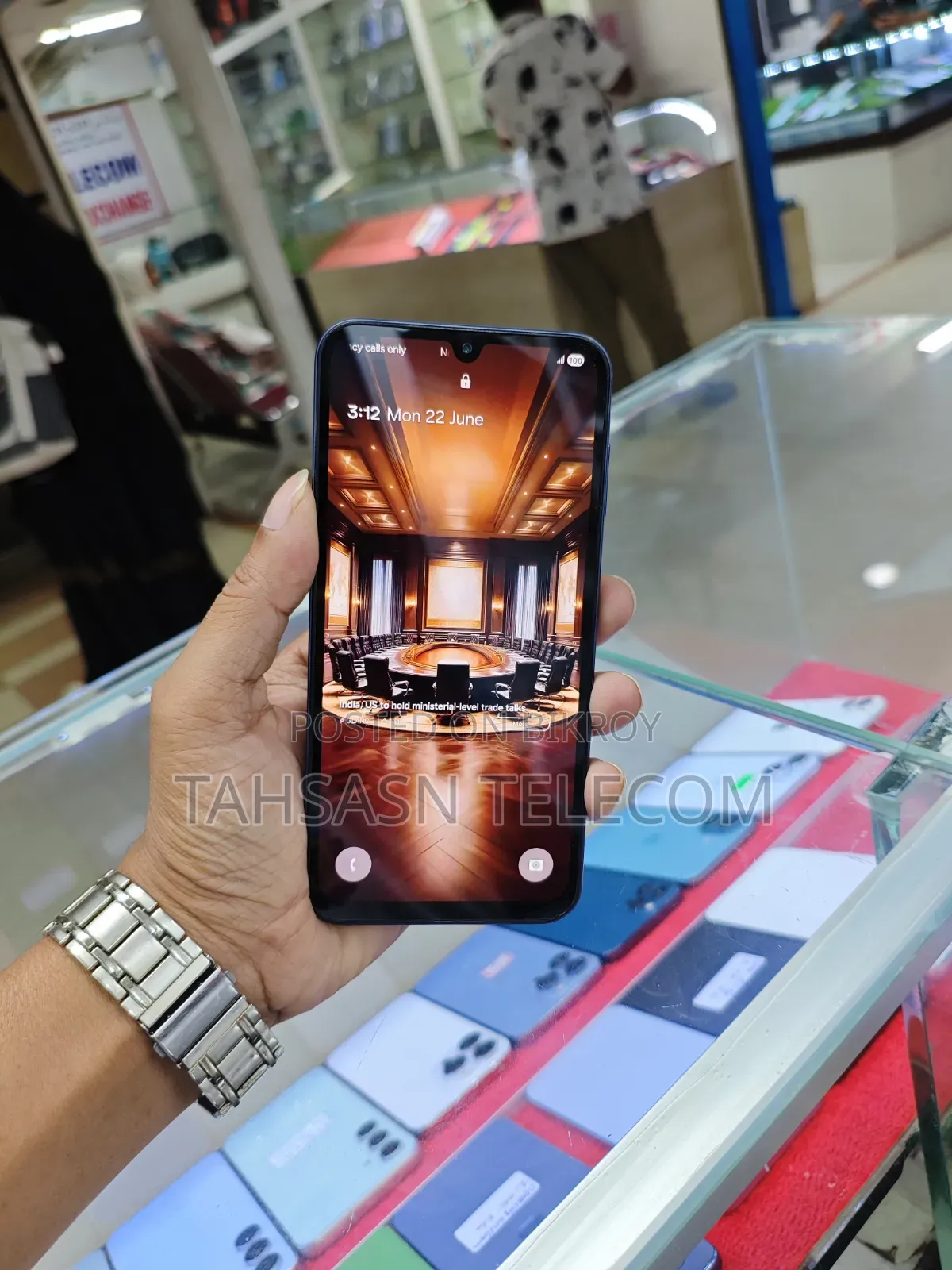 স্যামসাং গ্যালাক্সি এ১৫ ৫জি ১২৮ জিবি ব্লু