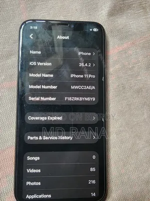 Apple iPhone 11 Pro 256 GB Silver