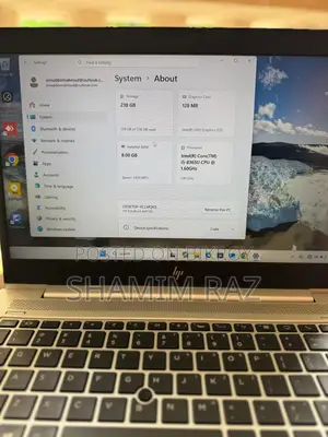 Laptop HP EliteBook 840 G6 8GB Intel Core I5 SSD 256GB