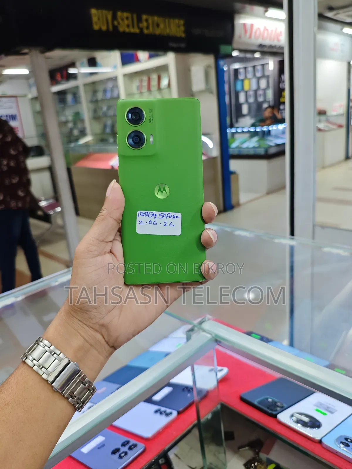 Motorola Edge 50 Fusion 128 GB Green