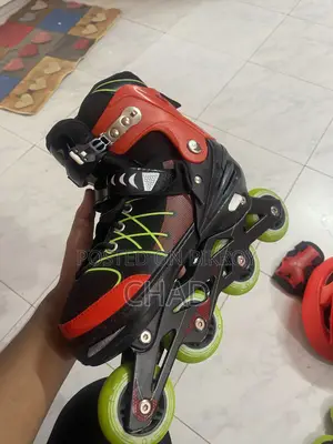 Skating shoes and helmet set for sale