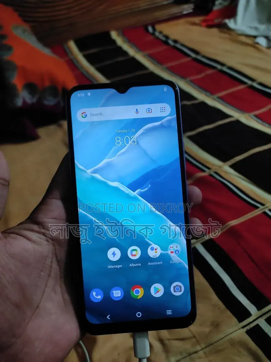 Vivo Y02 32 GB Blue