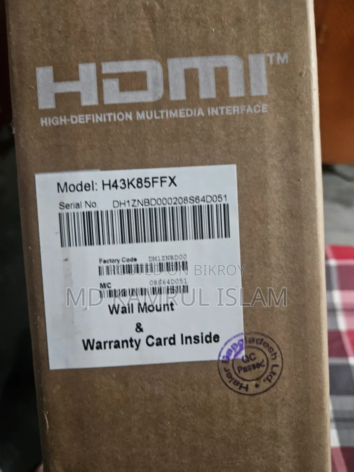 Haier Google TV 43" FHD Series