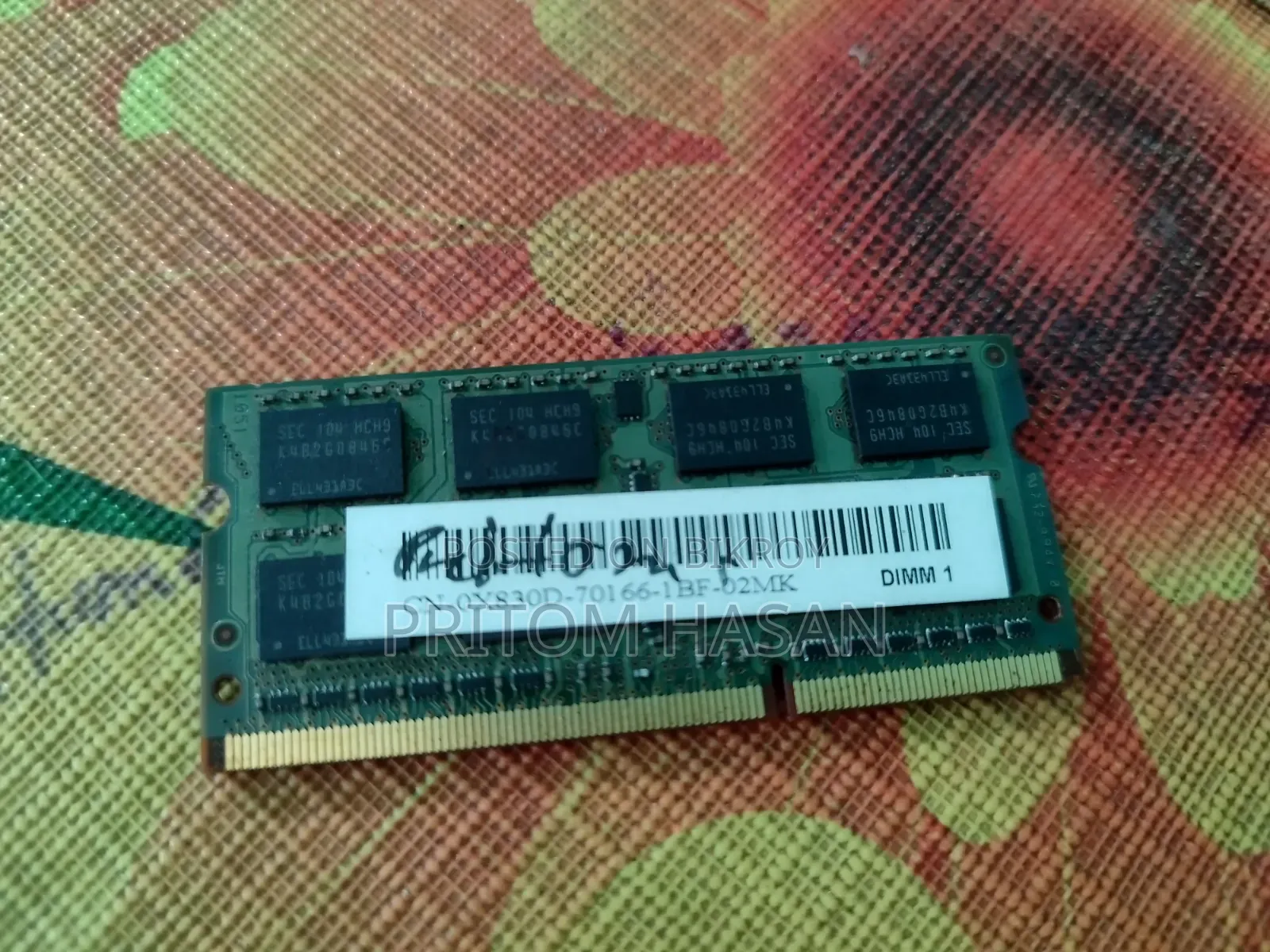 DDR2 Laptop RAM 6 GB Kingston