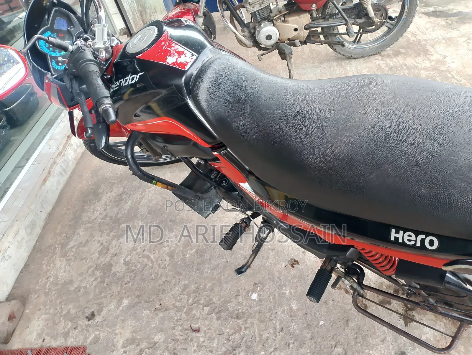 Hero Splendor iSmart 2019 Red