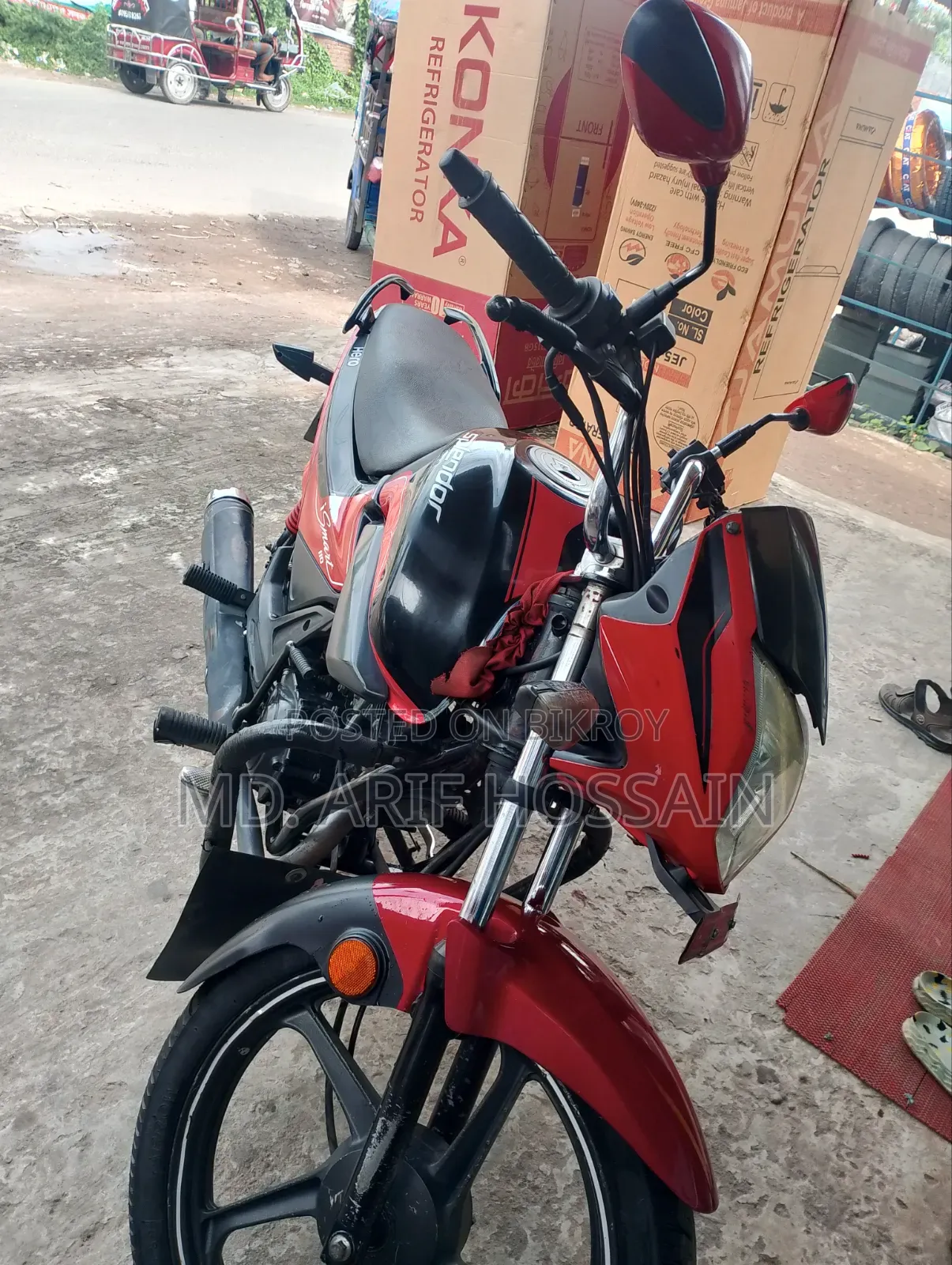 Hero Splendor iSmart 2019 Red