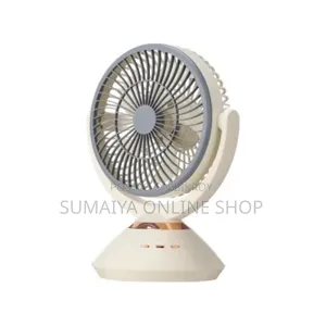 Joy Super Jy-2570 Usb রিচার্জেবল পোর্টেবল টেবিল ফ্যান
