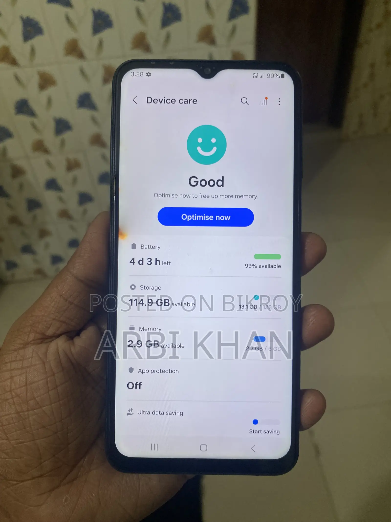Samsung Galaxy F13 128 GB Blue