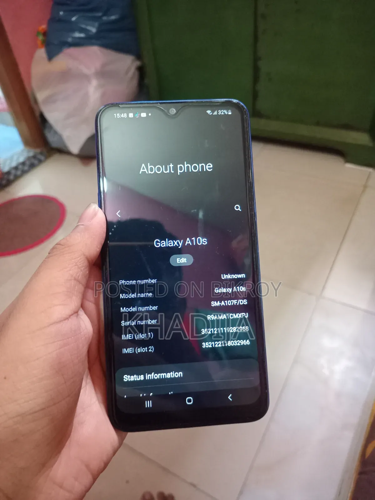 Samsung Galaxy A10s 32 GB Blue