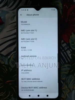 Xiaomi Redmi A5 4G 64 GB Orange
