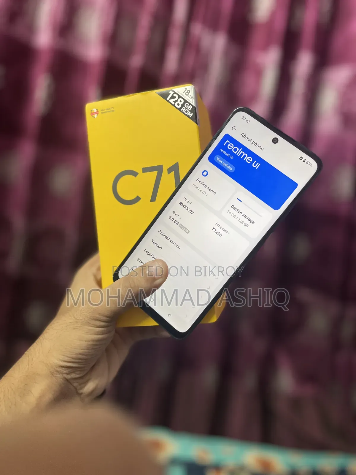 Realme C71 128 GB Black