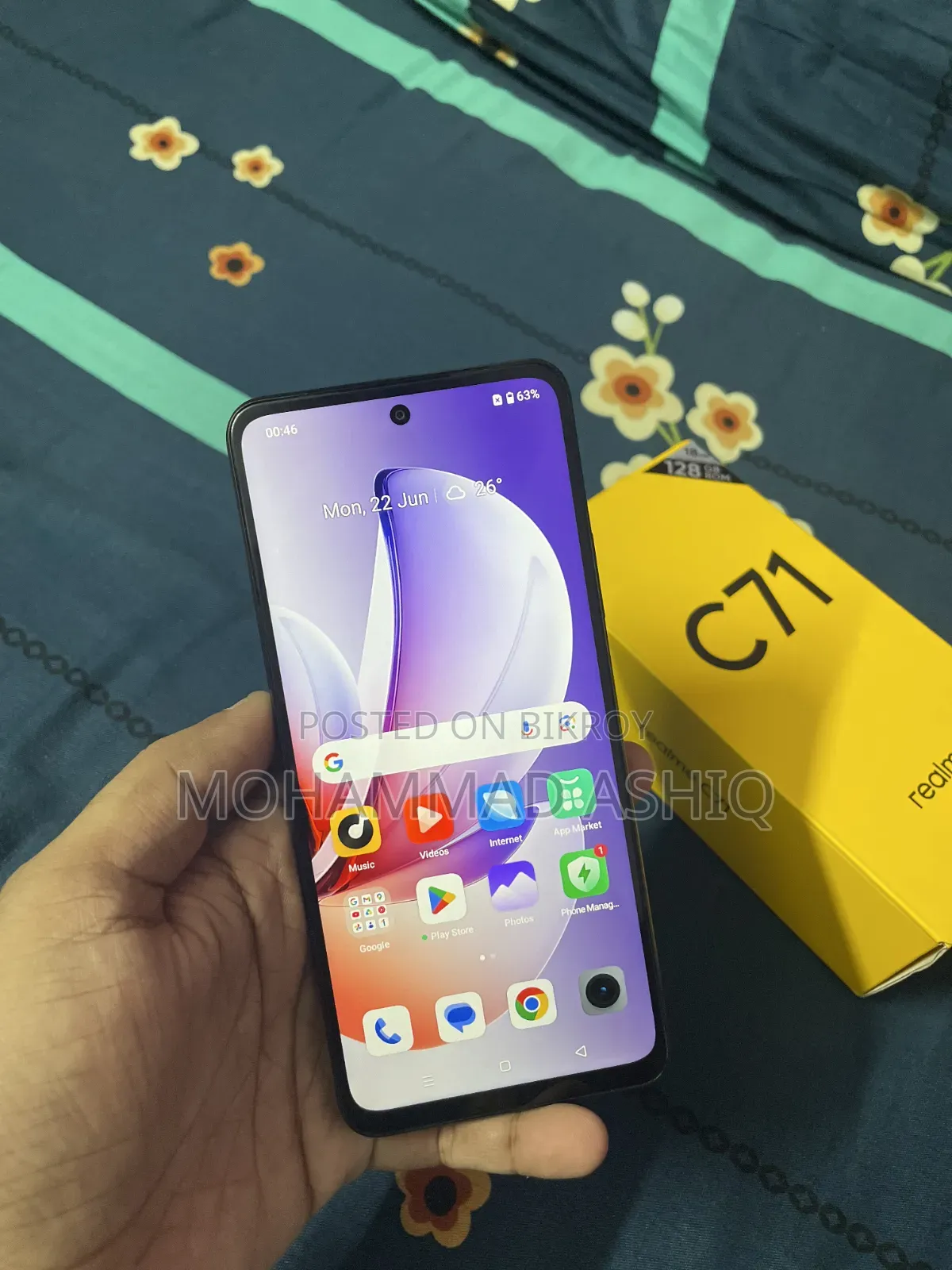 Realme C71 128 GB Black