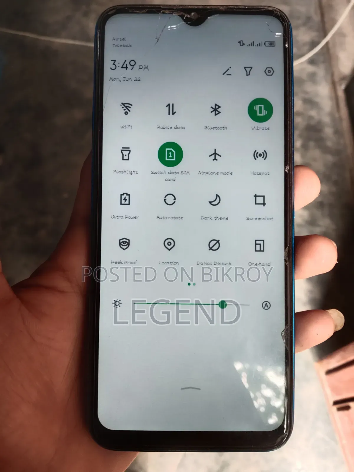 Infinix Hot 10S 128 GB Blue