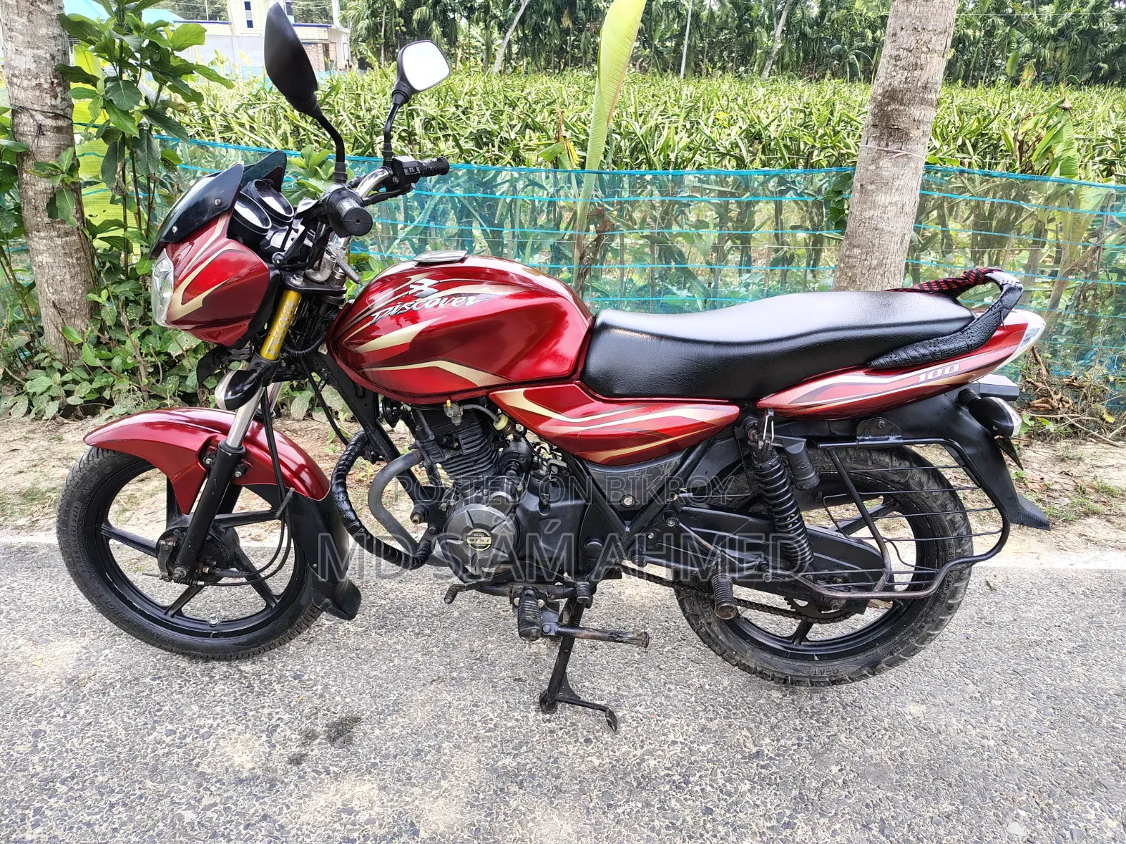 Bajaj Discover 100 2018 Red