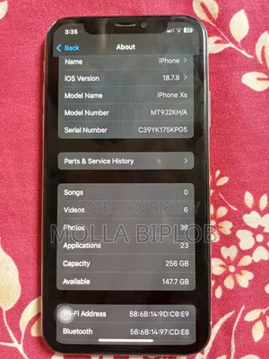 Apple iPhone XS 256 GB White