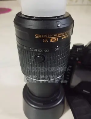 Nikon D7000 DSLR Camera + 50mm Lens + Nikon 55-200mm + 16GB Memory Card