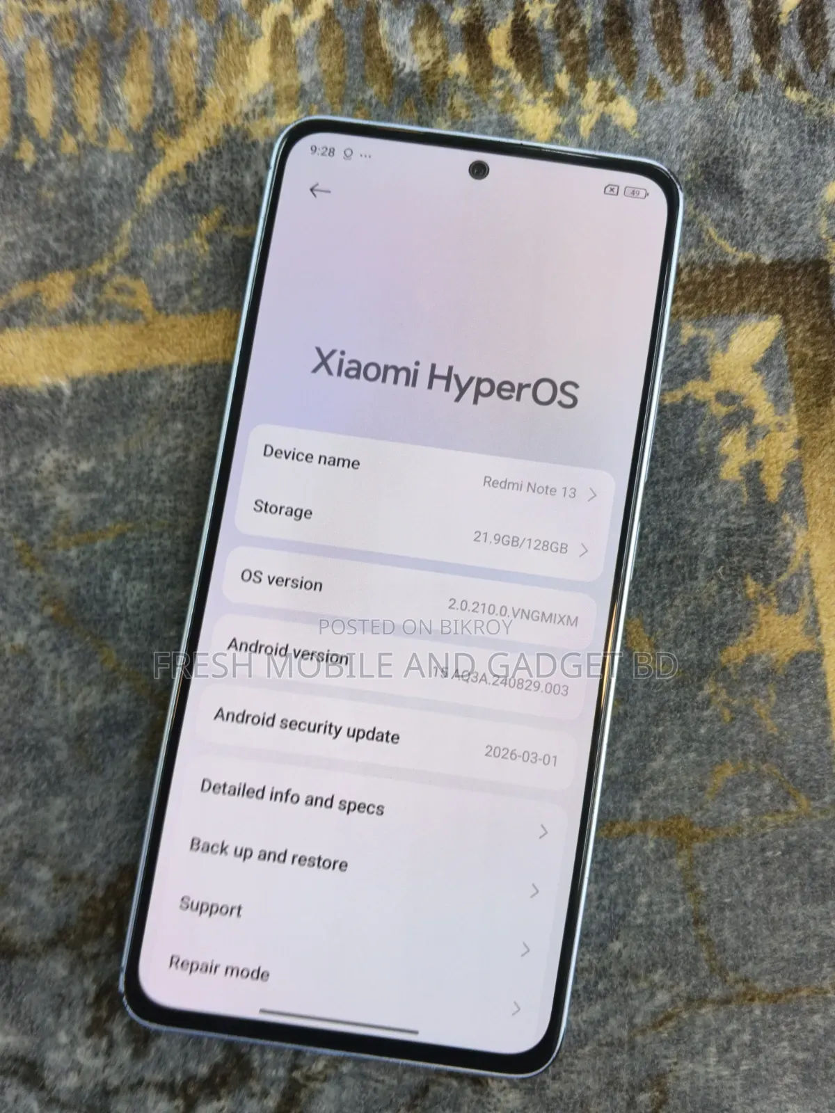 Xiaomi Redmi Note 13 128 GB