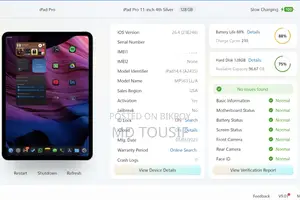 Apple iPad Pro 11 (2022) 128 GB Silver