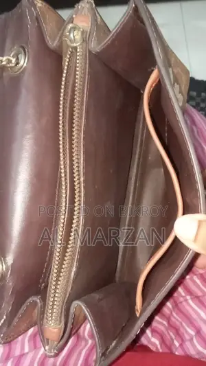 Original Leather Floral Pink Coach Bag