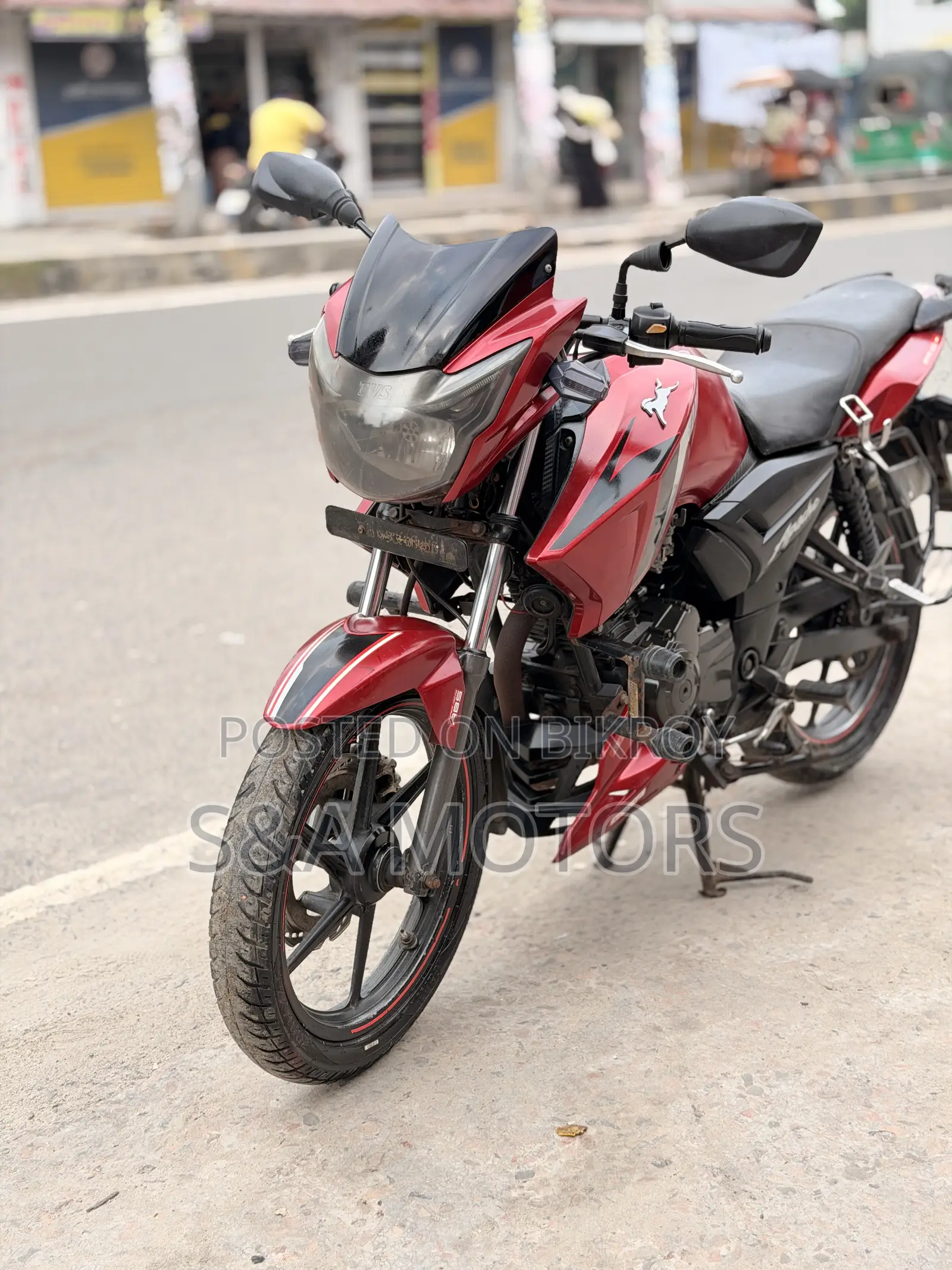 TVS Apache RTR 160 2V 2019 Red