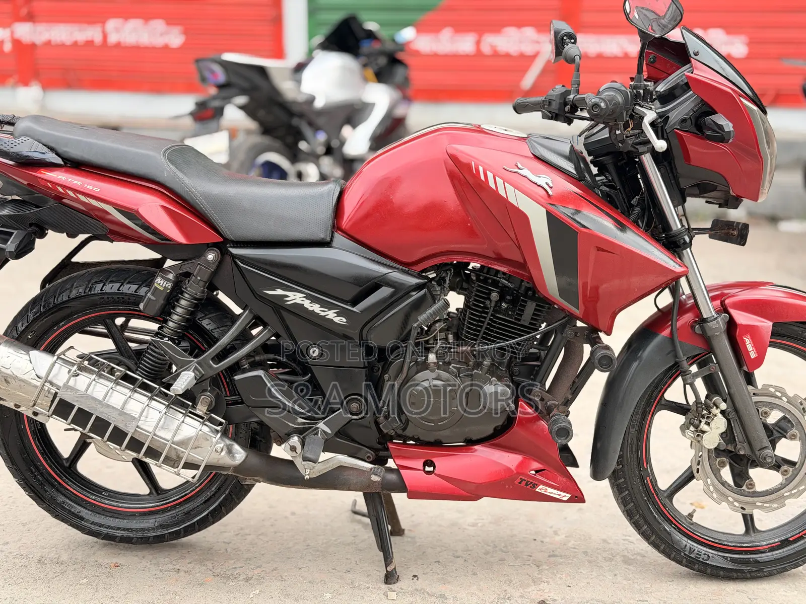 TVS Apache RTR 160 2V 2019 Red