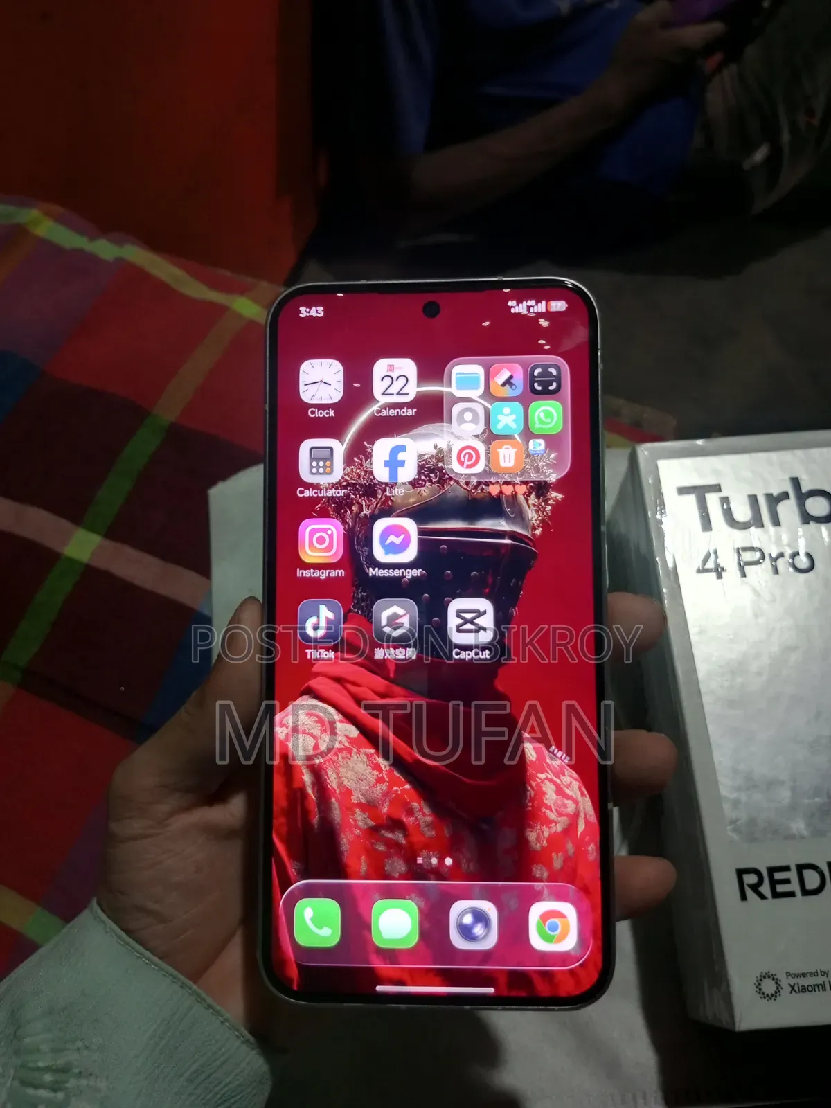 Xiaomi Redmi Turbo 4 Pro 256 GB White