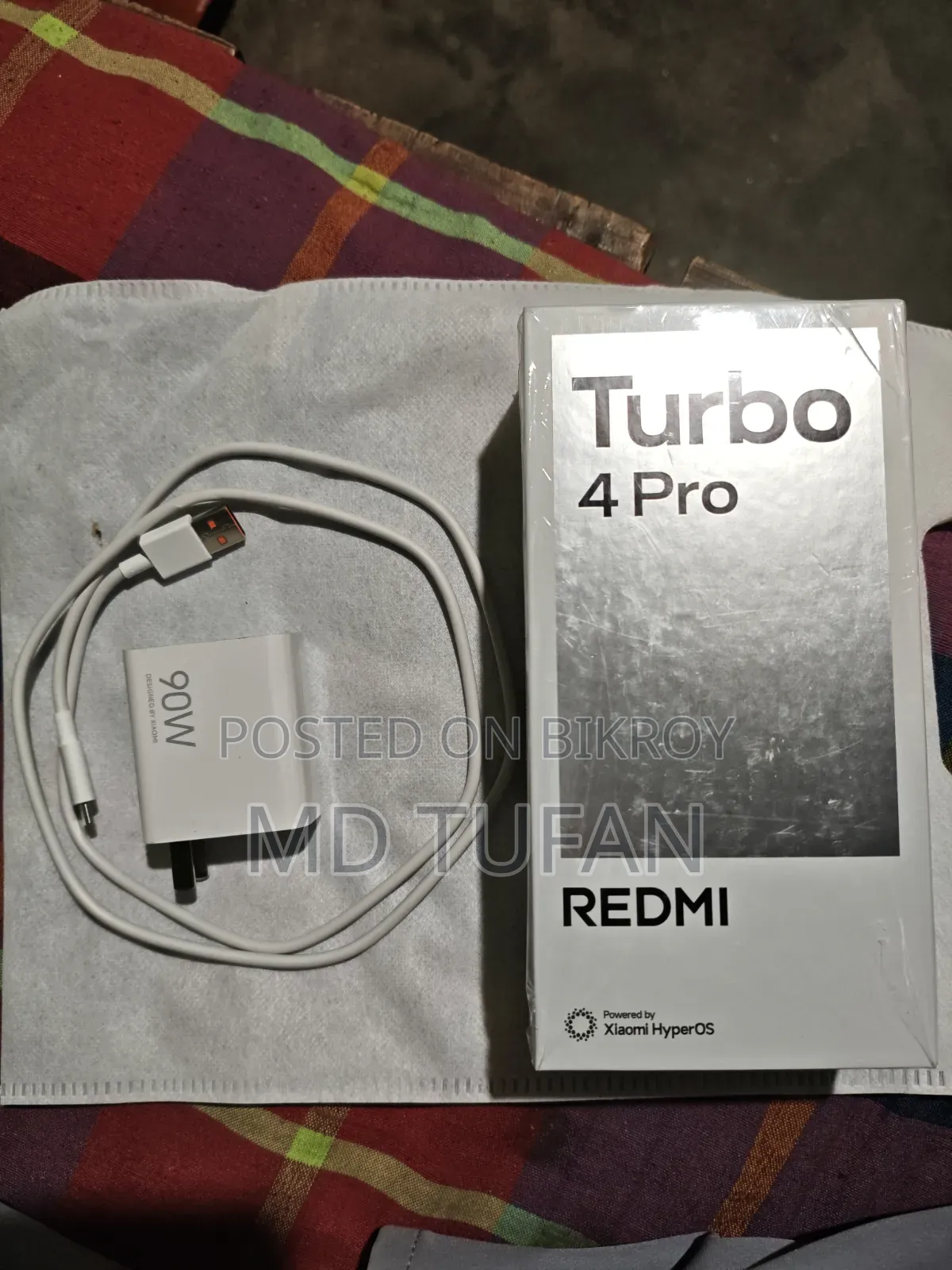 Xiaomi Redmi Turbo 4 Pro 256 GB White