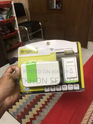 New Bregnet Digital Wireless Chime Bell Saga