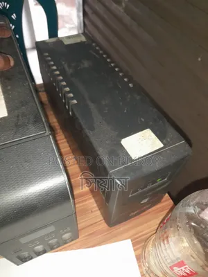 Printer and UPS for sale