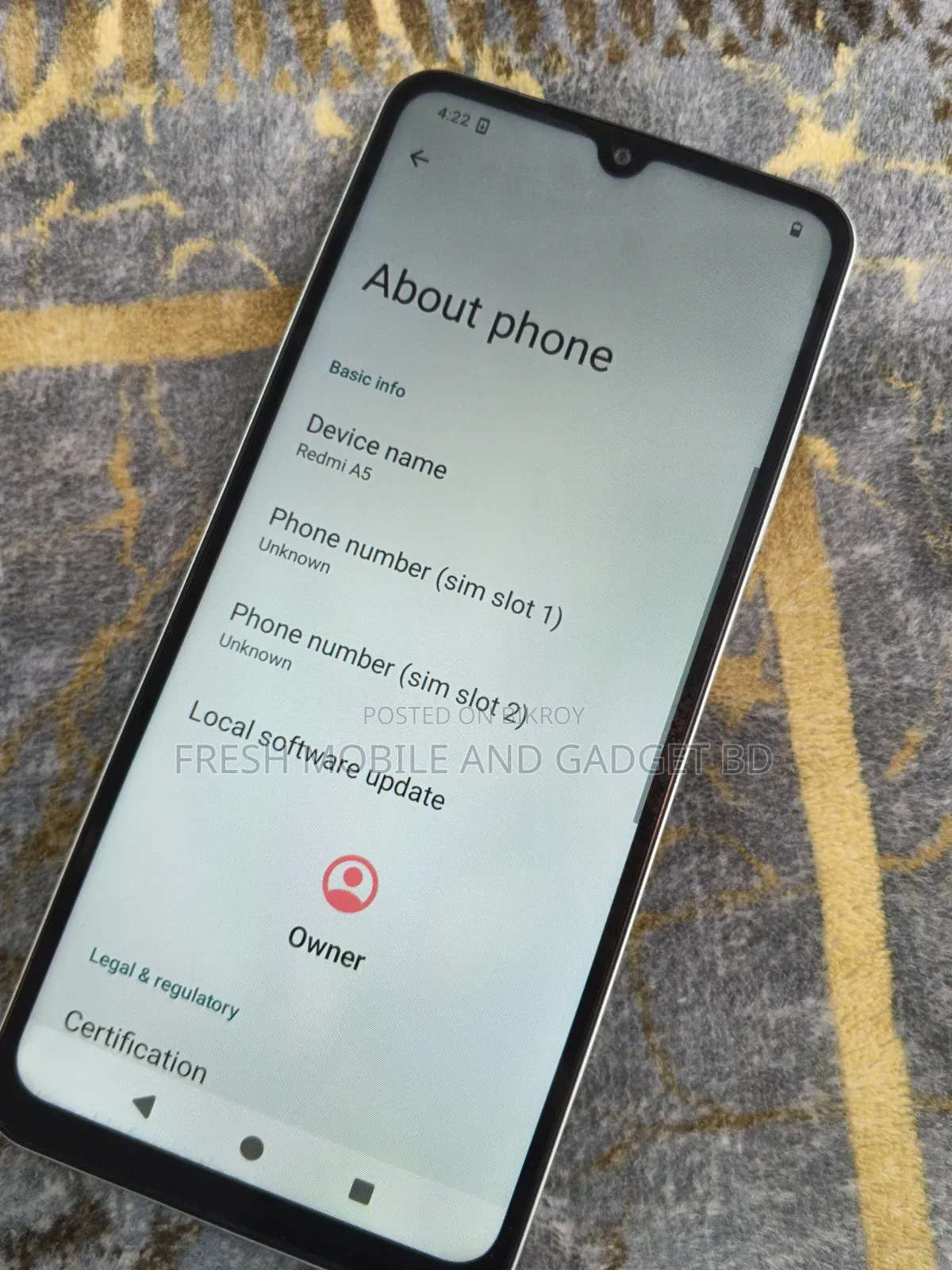 Xiaomi Redmi A5 4G 128 GB Red