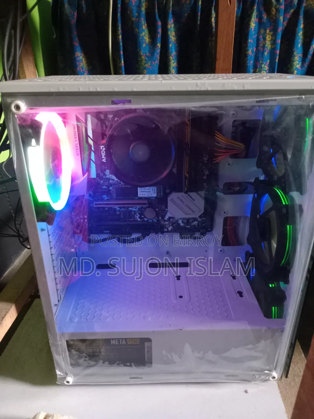 Desktop Computer MSI Model 8GB AMD Ryzen 5 SSD 128GB