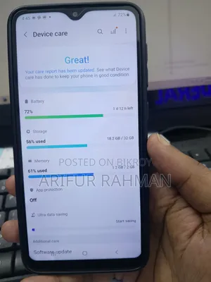 Samsung A10 32 GB Black