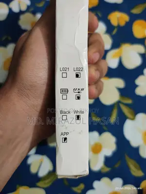 ৩২ এলইডি আরজিবি সাউন্ড কন্ট্রোল মিউজিক রিদম লাইট (অ্যাপ কন্ট্রোল) - সাদা