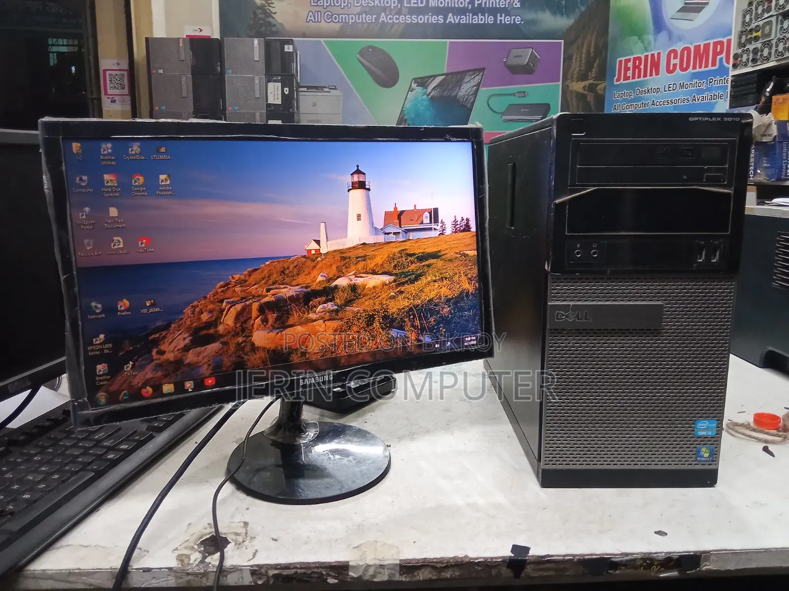 Desktop Computer Dell OptiPlex 3020 8GB Intel Core I3 HDD 500GB