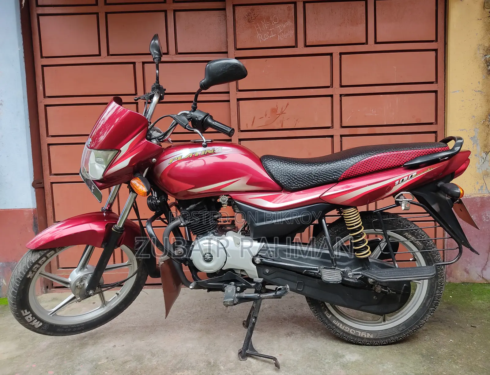 Bajaj Platina 100 2019 Red