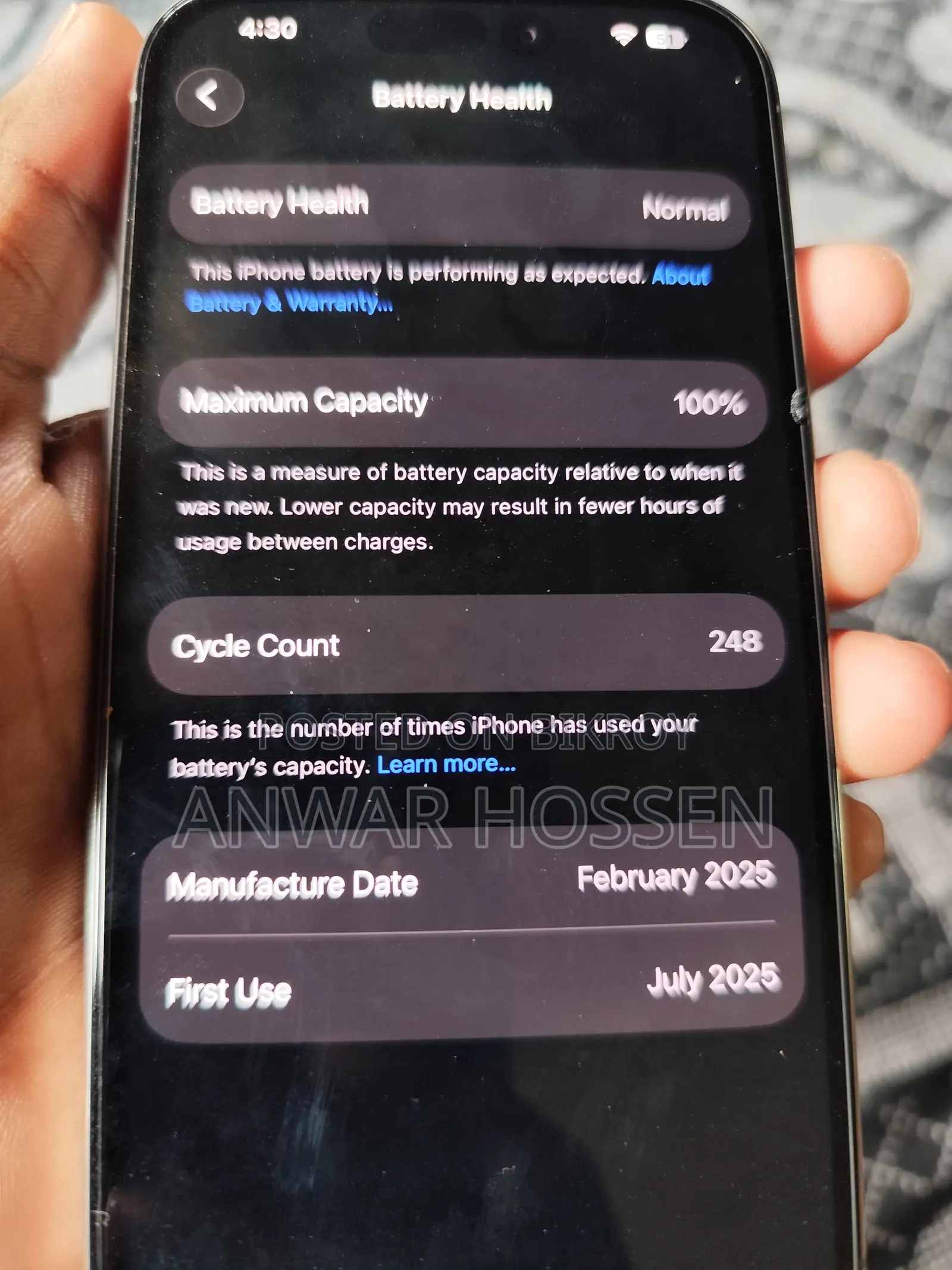 Apple iPhone 16 Pro 128 GB Gray