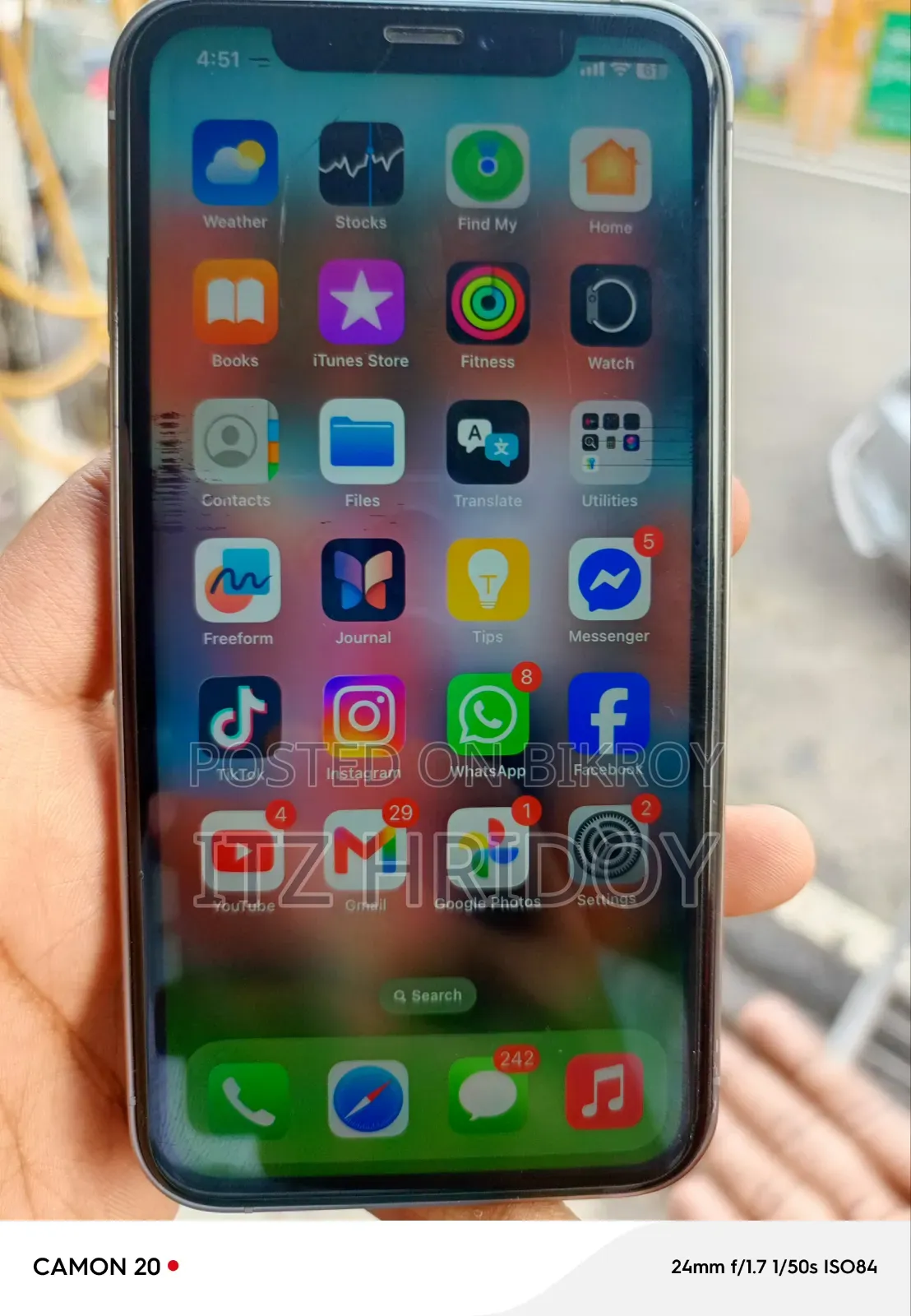 Apple iPhone XR 64 GB Silver
