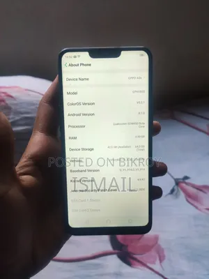 Oppo A3s 64 GB Black