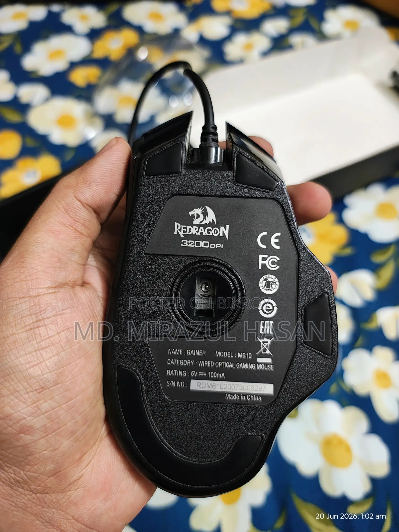 Redragon Gainer Gaming Mouse