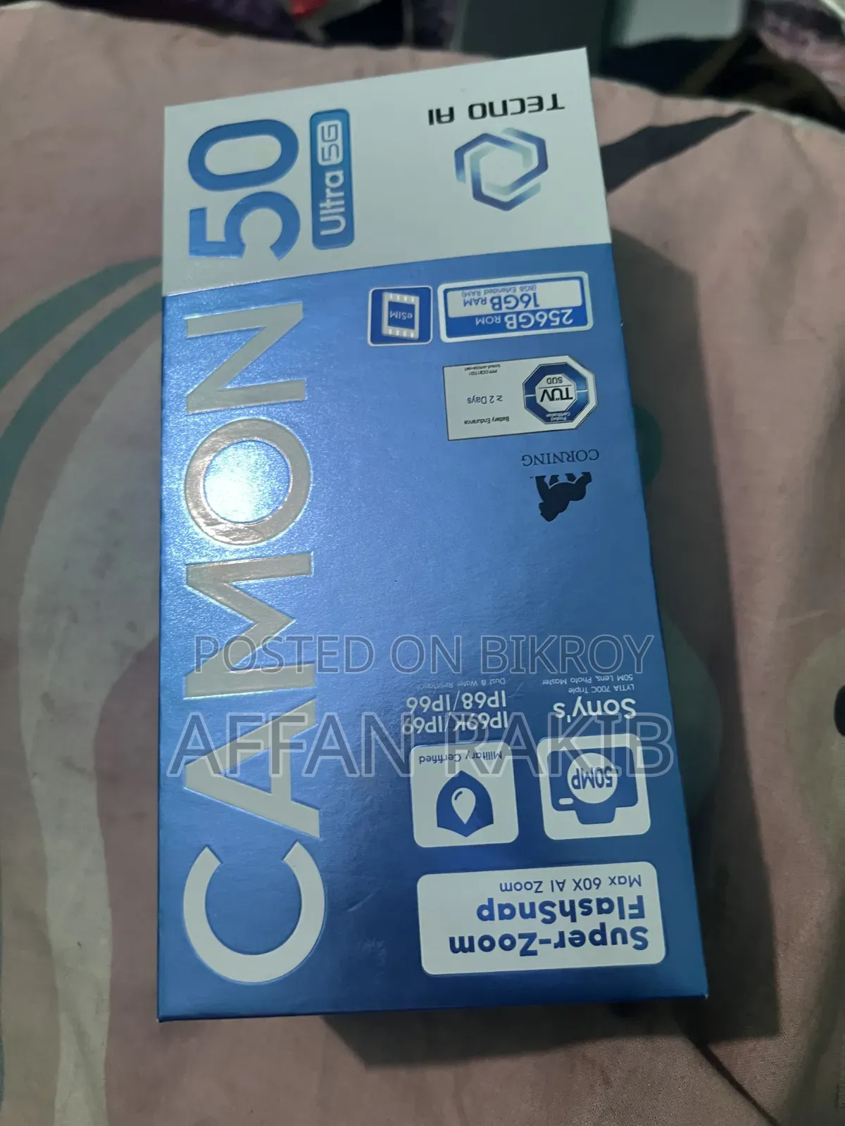 Tecno Camon 50 Ultra 256 GB Gray