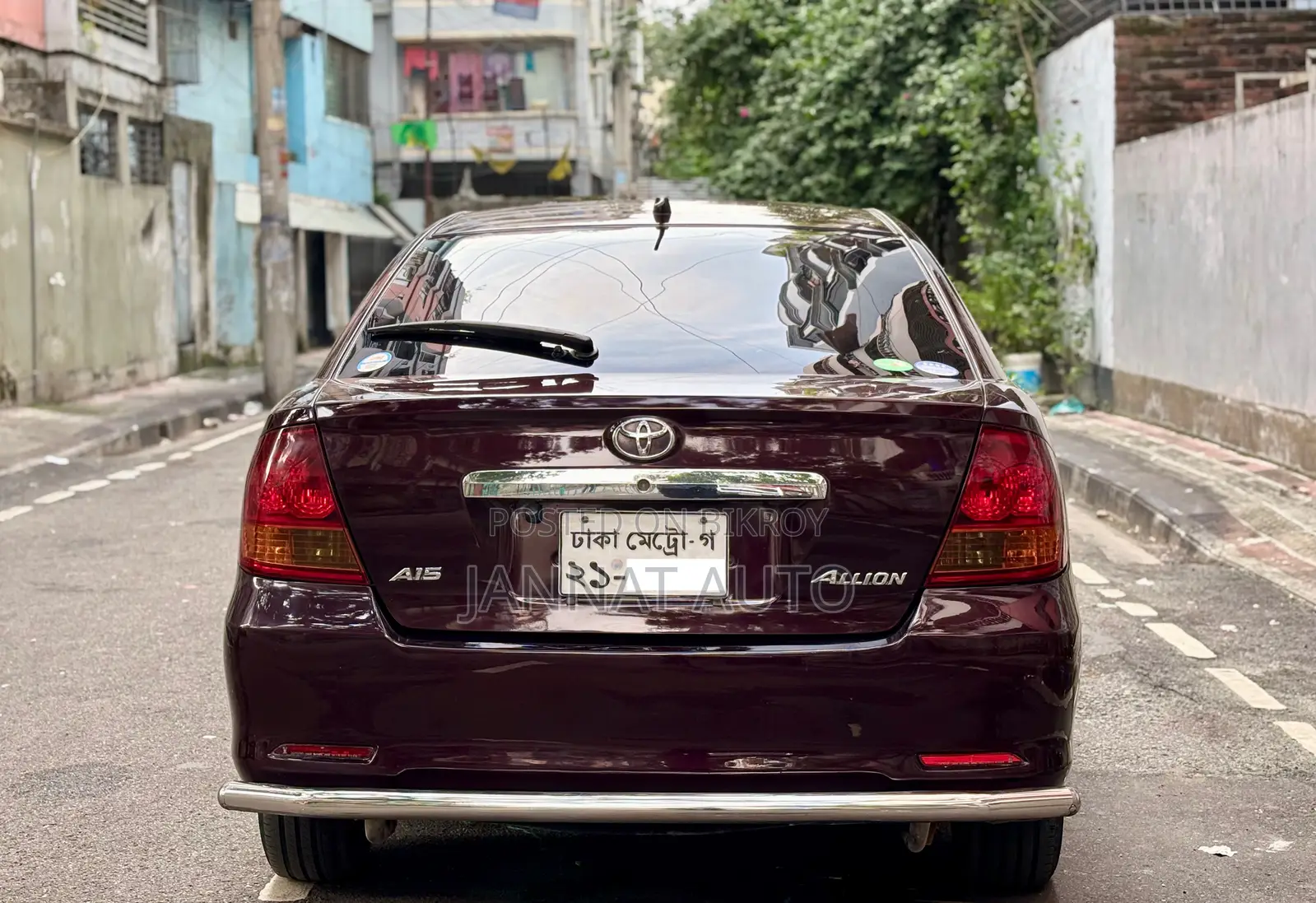 Toyota Allion 2003 Maroon