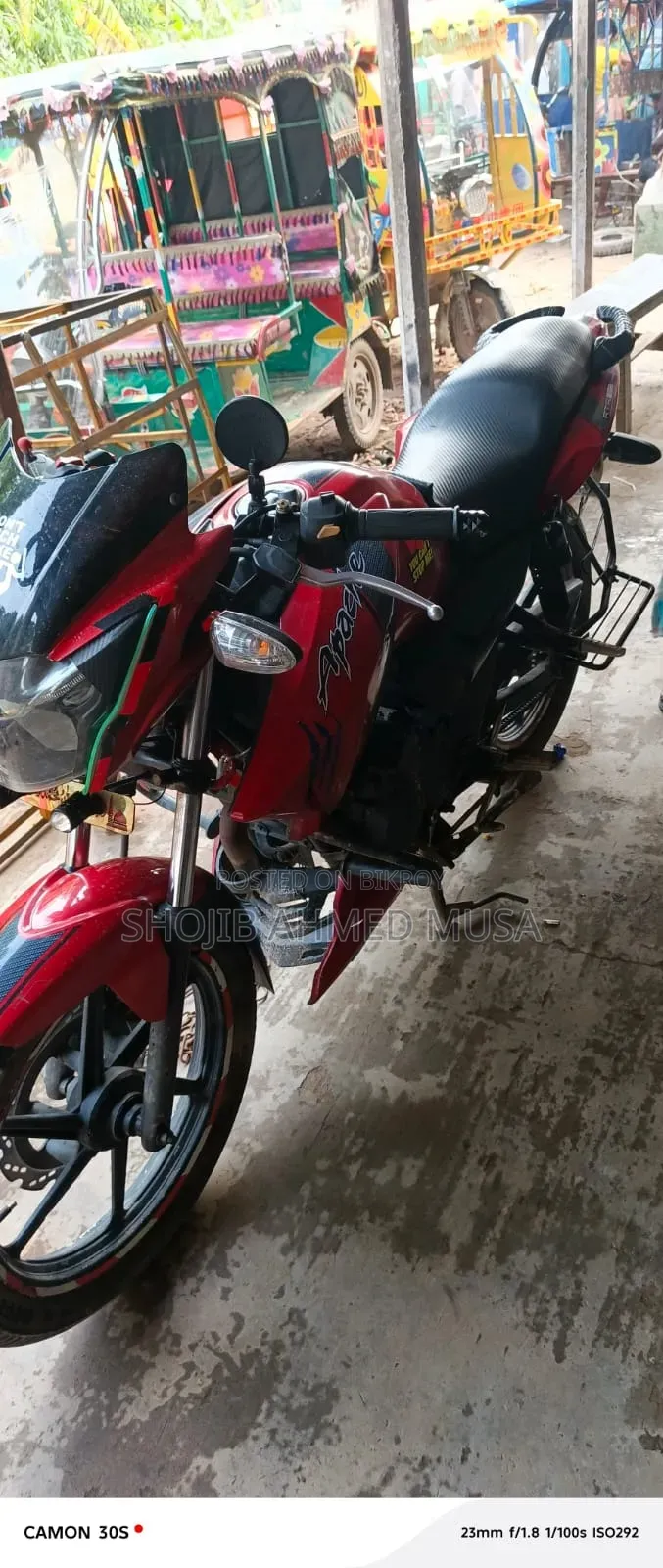 TVS Apache RTR 160 2V 2017 Red