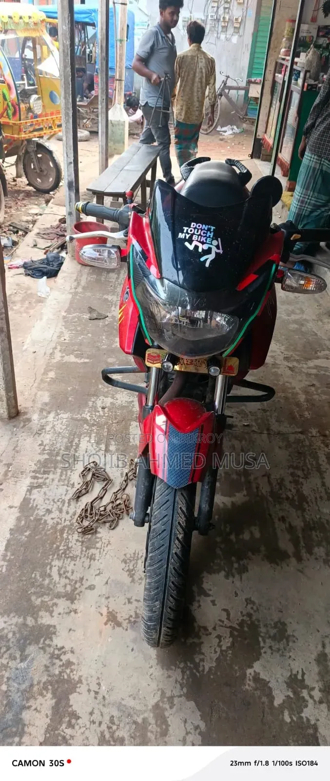 TVS Apache RTR 160 2V 2017 Red