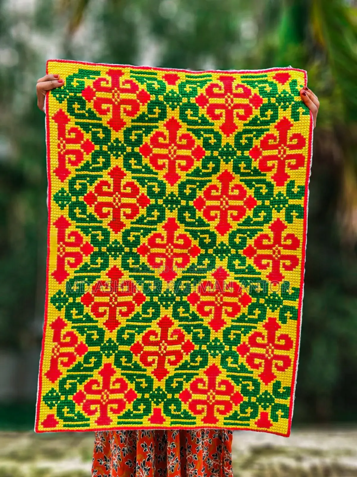 Handcrafted Floor Mat