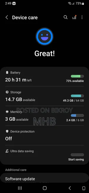 Samsung Galaxy M31 64 GB Blue