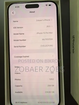 Apple iPhone 15 Pro Max 256 GB