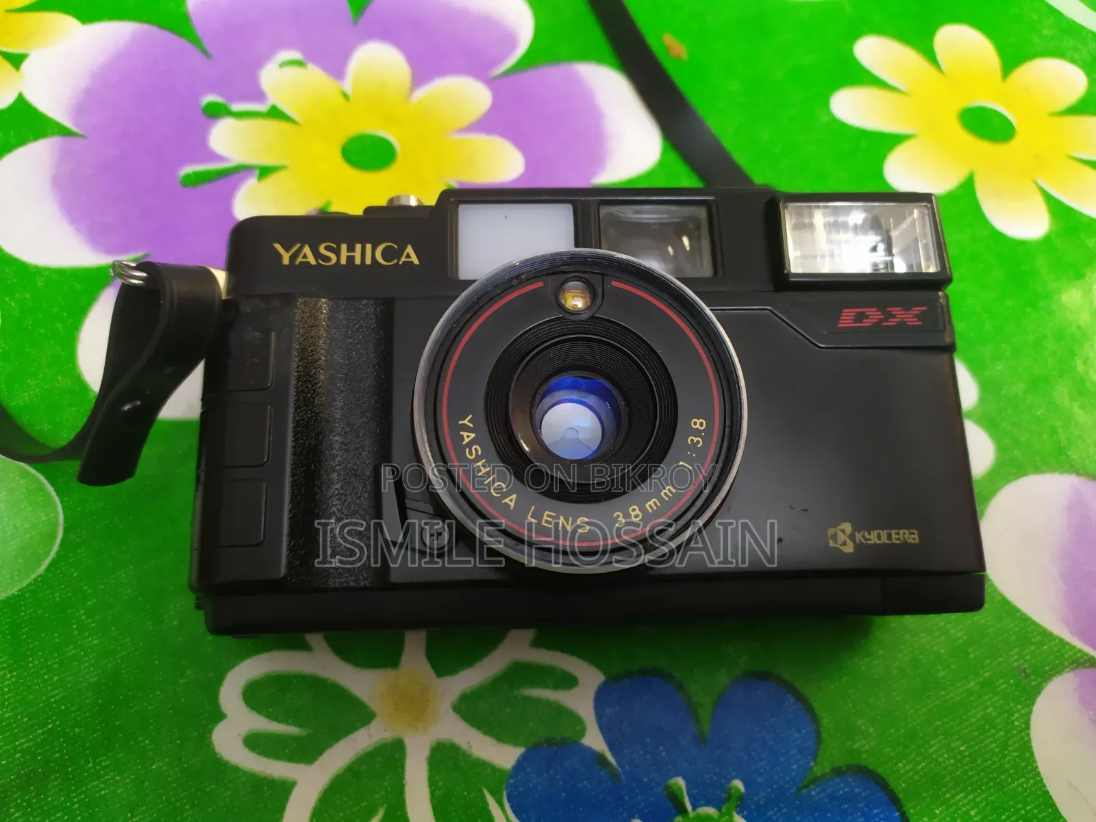 Yashica Dx Vintage 38mm Film Camera With Original Case